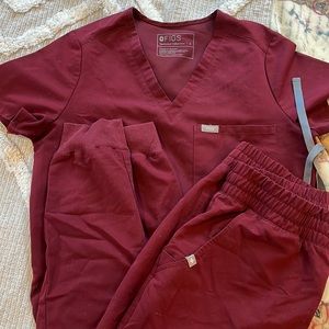 Figs scrubs Top and Bottom set